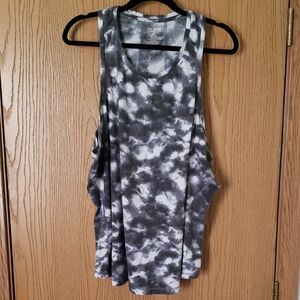 Tek Gear Monochrome Tie-Dye Tank Top